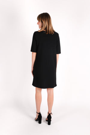 Notch Neck Dress | All Colors